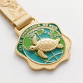 Personalized Souvenirs Gift Running Taekwondo Karate Medal Trophies Swimming Carnival Medal Custom Sport Blank Country Medal