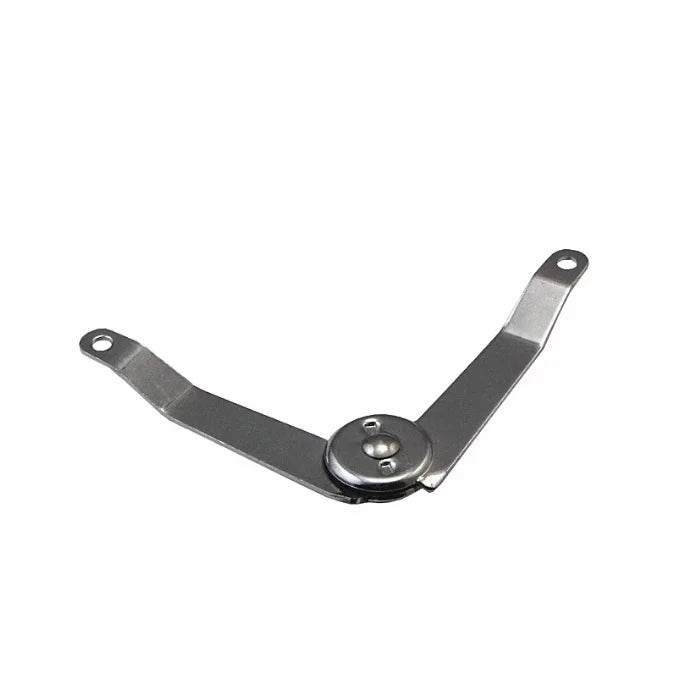 Steel Chromed Lift Support Arm Hinge Flap Stay Case Bracket for Lift Lid Special Bag Parts & Accessories Opening Angle Bracket