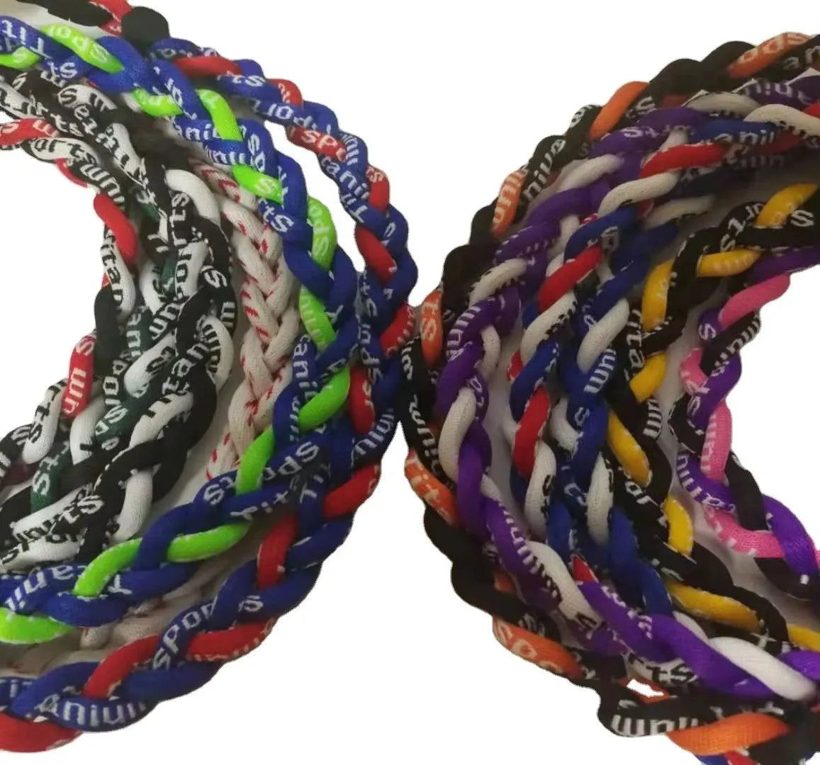 Braided Rope Necklace Children's Anniversary Rope Chain SPORT Power Energy Nylon