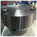 VCP2731C Concrete Plant Silo Top Pressure Relief Valve-10" Diameter - Stainless Cover