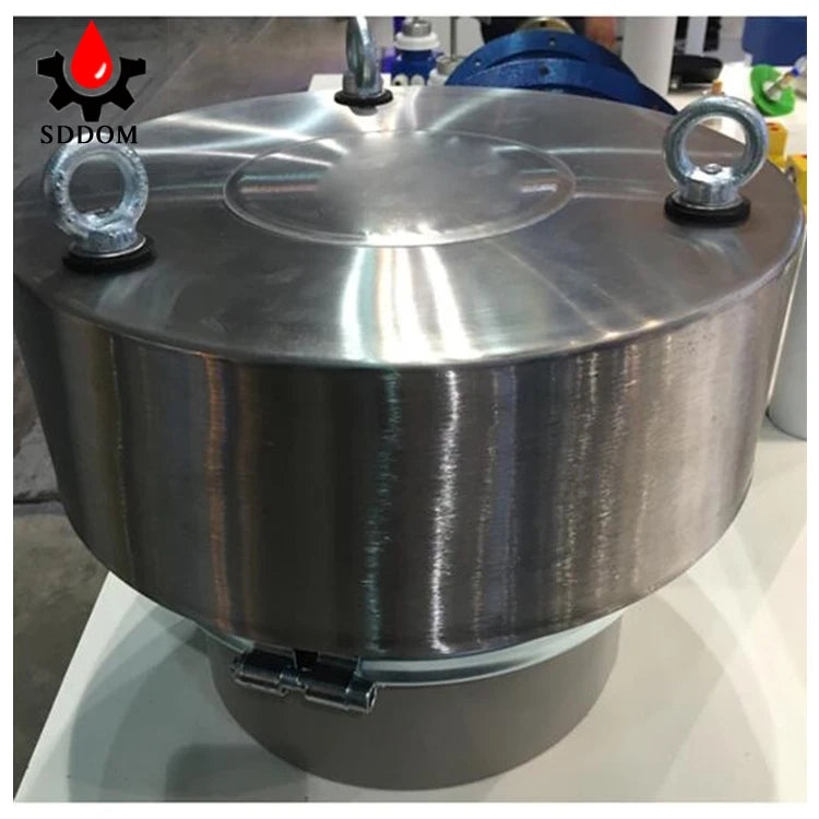 VCP2731C Concrete Plant Silo Top Pressure Relief Valve-10" Diameter - Stainless Cover