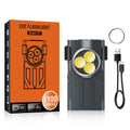 V7 EDC Flashlight 1100 Lumens Mini Keychain Torch Rechargeable Ipx5 Waterproof Multifunctional Light Color Led Mini Flashlight