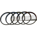 Factory Price New Popular Brass Material 5 Colors  Double Color SKX007 Watch Chapter Ring