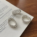 Handmade Sterling Silver Beaded Ring Simple & Stretchy 925 Silver Minimalist Jewelry for Every Day