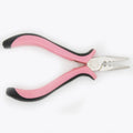 Micro Bead Stainless Steel Hair Highlighting Tool  Human Hair Extension Pliers Hair Extension Pliers pink