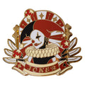 Free Sample Customized Cheap Wholesale Anime Character Brass Gold Metal Hard Enamel Badges Pins Metal Crafts Product