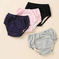 Lokeystar M-3XL Washable Training Pants for Adult Leak-proof Female Male Reusable Cotton Diaper Pants