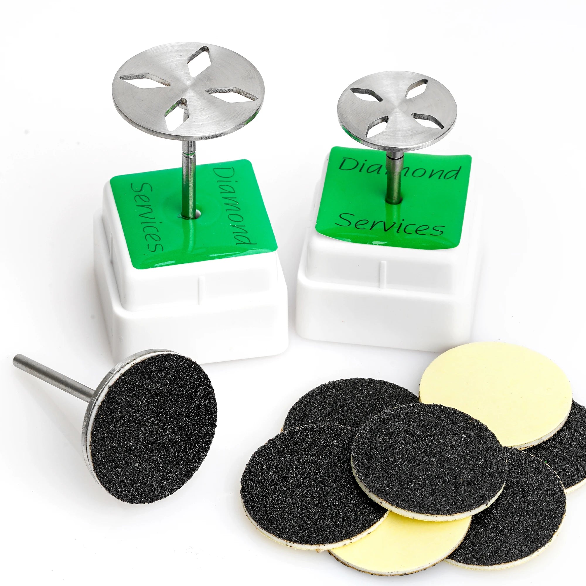 Electrical Sanding Disc Holder Manicure Nail Tools Pedicure  Foot Polishing Accessories Sanding Paper Mandrel Sandpaper Bracket
