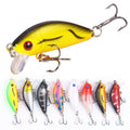 Luya 5cm/4.2g Floating TOP Water Minnow Freshwater Fishing Lures 8-Color ABS Catfish Marlin Perch Snapper Ocean Boat Fishing