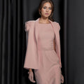 TWOTWINSTYLE New Arrival Advanced Design Elegant Three-Dimensional Flower Decoration High Grade Women's Blazers