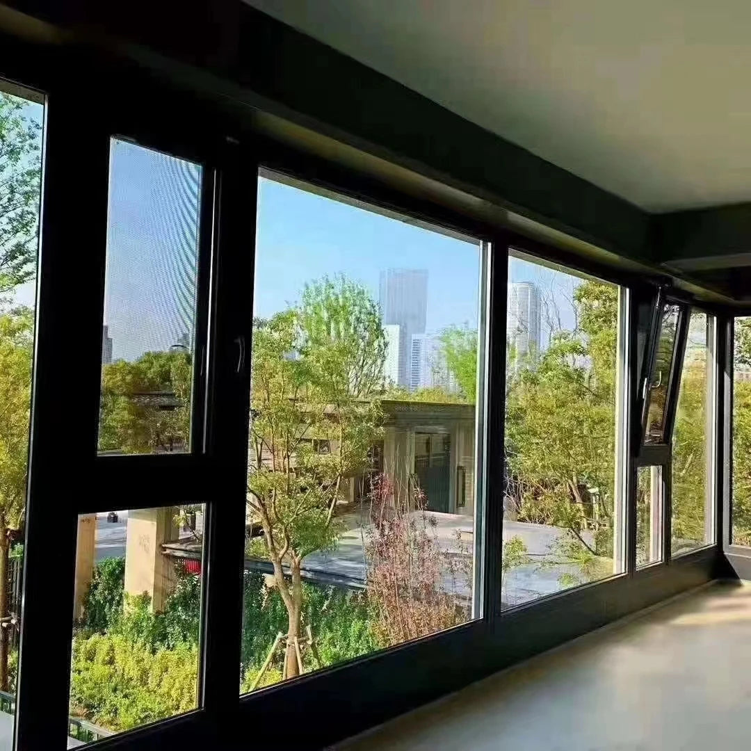 Factory Cheap Price Home Window Design Thermal Break Weathering Resistant Window Casement Aluminium