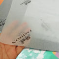 Fashionable Custom Logo Printed Coated Tissue Wrapping Paper Pulp Material for Clothing Packaging