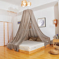 Round Anti Radiation Bed Net ShieldEMF Netting Shielding Canopy RF Protection Made by Silver Coated Mesh Radiation Shielding