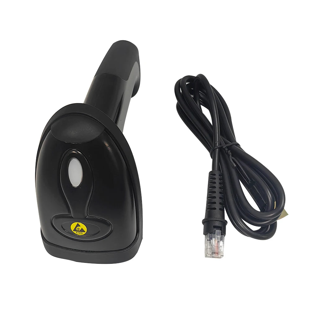 ALLESD Portable Antistatic Scanning Gun ESD Anti-Static Barcode Scanning Gun for Semiconductor Factory PCB Board