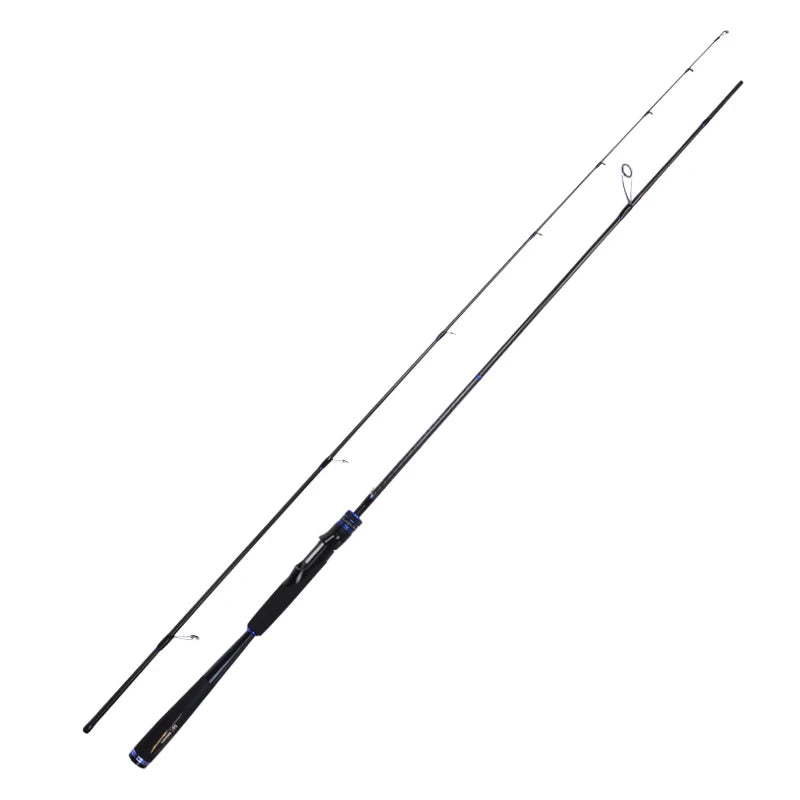 TEASER MOJO 1.98m M L ML  2 Sections Bass Carp Fishing Rod High Quality Carbon Ultra Light Fishing Tackle Rod  Far Casting