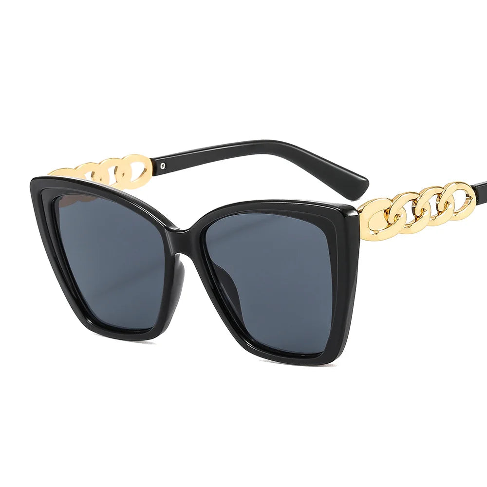 Qmoon Wholesale Women Men's Fashionable Square Rectangular Sunglasses New Fashion Polarized Sunglasses for Women Driving