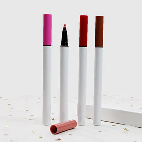Wholesale 4 Color Waterproof Long Lasting Lip Liner Pencil Private Label Vegan Matte Non Stick Lipliner