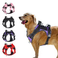 Adjustable Durable Medium Large Dog Harness No Pull Locator Polyester Protective Cover Breathable Anti-Slip Chest Harness Pets