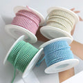 JC Crystal SS6 SS8 Sew on Rhinestone Trim Chain Fabrics Accessories Colorful Nail Art Decoration Glass Rhinestone Cup Chain