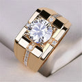 Custom 18K Sterling Silver Jewelry Women Mens Couple Wedding Engagement Diamond Eternity Rings for Men