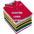 Men's Anti-Wrinkle Short Sleeve Golf Shirt Knitted Fabric Cotton Blend Casual Design Summer School Uniform