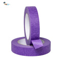 2- Purple Color Recyclable Spray Paint Masking Craft Packing Idea DIY Decoration Crepe Paper Self Adhesive Tape MegaBDM