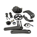 BAFANG M820 36V 43V 250W MM G532.250.C Mid Crank Drive Motor Kits Electric Bike Conversion Kit with DPC 245.CAN Display