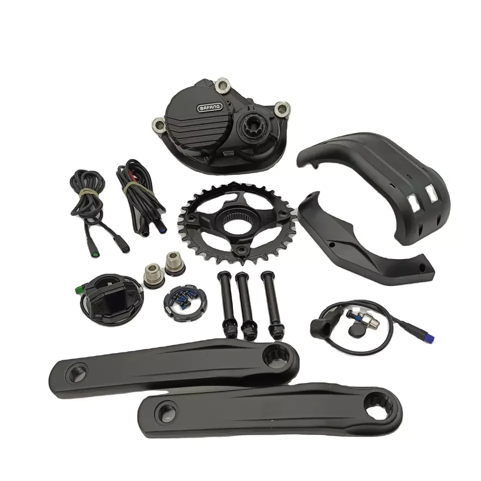 BAFANG M820 36V 43V 250W MM G532.250.C Mid Crank Drive Motor Kits Electric Bike Conversion Kit with DPC 245.CAN Display