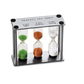 Handmade Perfect Three-In-One Tea Timer 3-4-5 Minute Sand Hourglass for Classroom Home Decor Wedding Birthday Timing Christmas