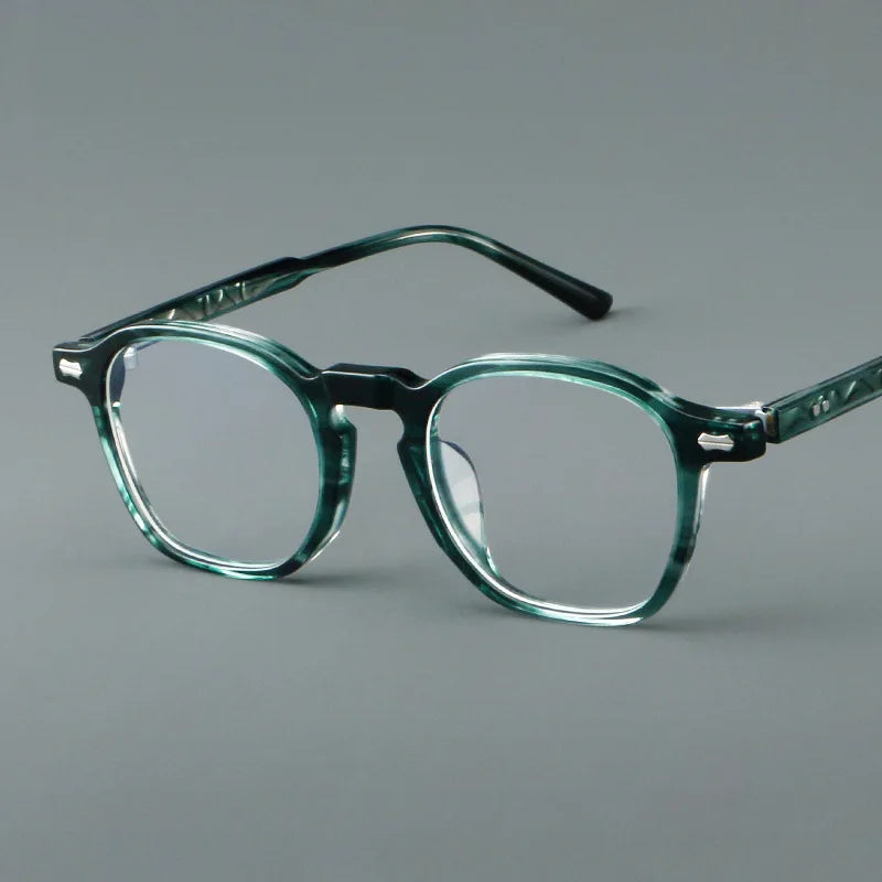 MLM Best Acetate Wholesale of New Products Retro Anti Blue Light Glasses for Men Stocks Custom Private Label Acetate Eyewear