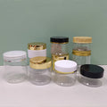 Wide Mouth 47- Tooth Plastic Screen Printing Jars 30ml Food Packaging Cans Cosmetics Skin Care Cream Shampoo Storage Containers