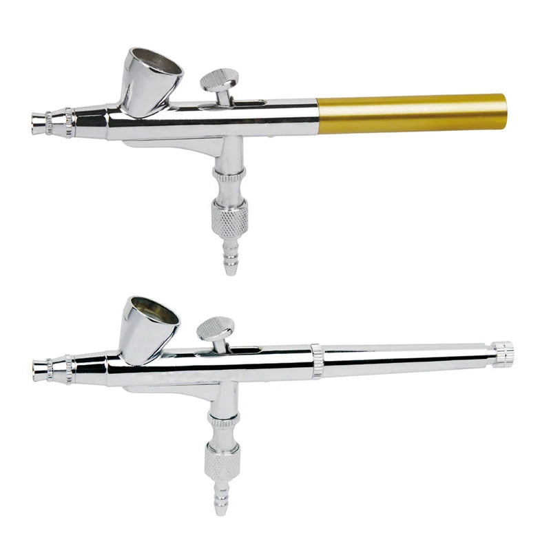 0.3mm AB-136E High Precision Dual-Action Airbrush with 2cc Gravity Cup for Auto Detailing Cake Decorating Hobby & Crafts