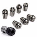 7pcs ER11 Spring Collet 1-7mm + ER11A 5mm Extension Rod Motor Shaft Holder