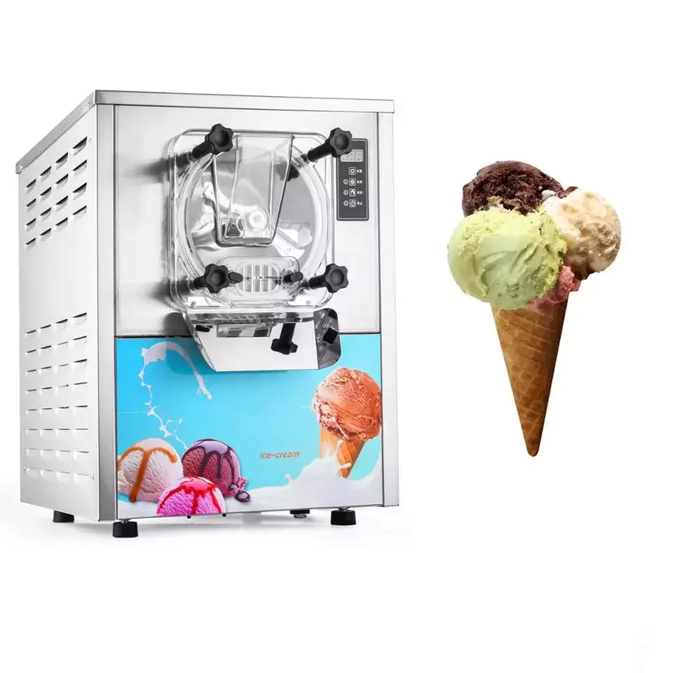 Special Counter 2+1 flavors Hard Ice Cream Machine automatic ice cream machine