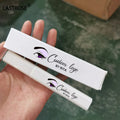 Private Label 4D Fiber Lengthening Thicken Mascara Waterproof White Tube Vegan Volume Mascara Wholesale