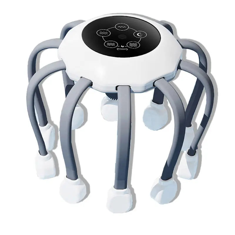 New Head Massager Octopus Fully Automatic Multidimensional Electric Vibration Scalp Relaxation Massage Instrument