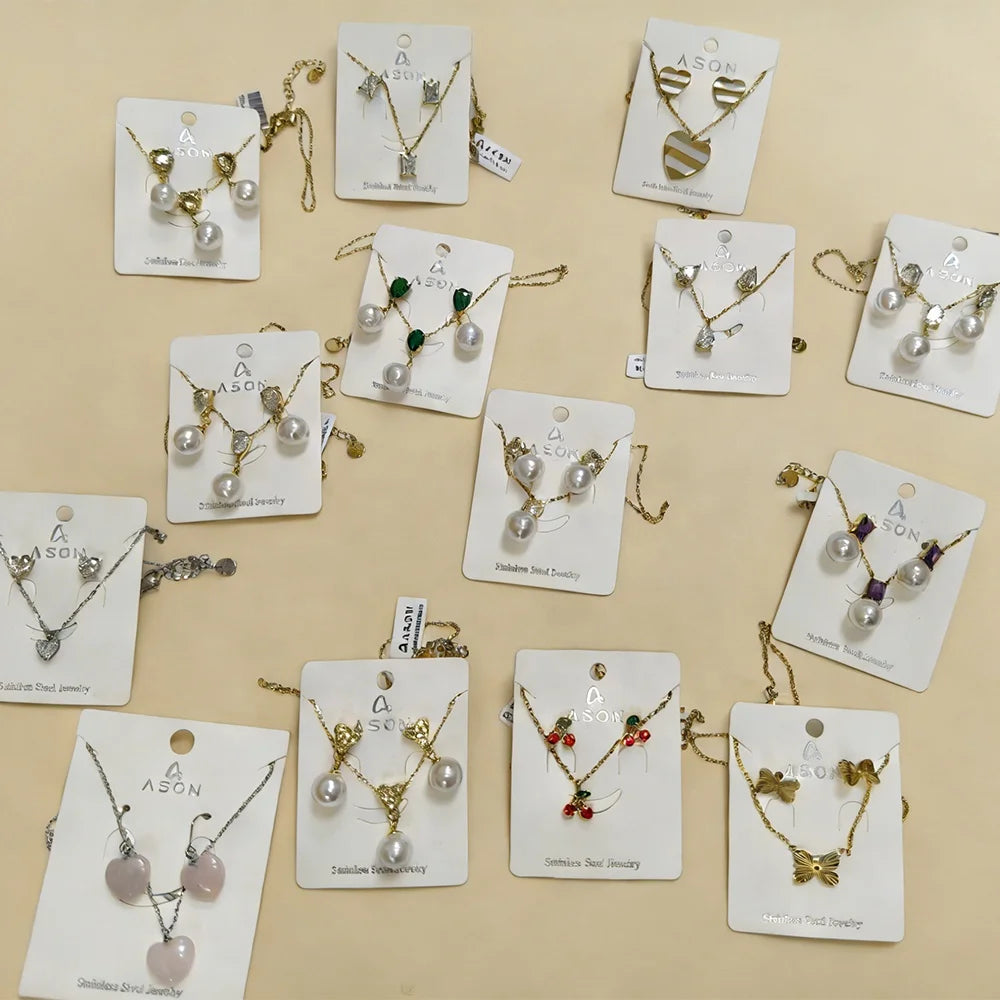Customized Low Price Stainless Steel Necklace Design 18K 14k Gold Plated Jewelry Stainless Steel Pendant Nice Jewelry for Women