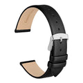 Luxury Genuine Leather Smart Watch Band Watch Strap With Stainless Metal Buckle Band Width 8mm 10mm 12mm 14mm 16mm 18mm 20mm