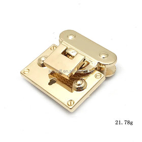 Decoration Turn Lock Clasp Purse Closure Bag Locks Buckle Hardware Accessories Metal Handbag Lock