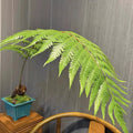 Factory Direct Wholesale Natural Design Artificial Green Plants Potted Indoors for Decoration Mini Bonsai Plastic Ferns