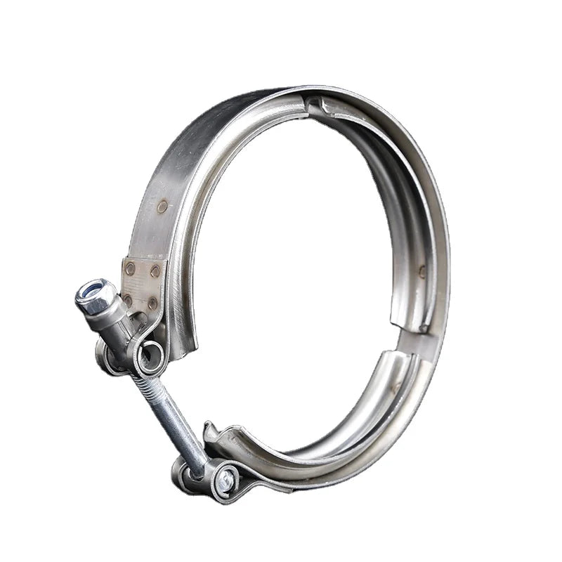 Hot Sale High-Torque Strength V-Band SS201/304 Heavy Duty Pipe Clamp Made in China Factory