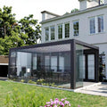 Aluminum Louvered Pergola with Flip Blades Noise-Reduction & Fast Shipping for Patio and Restaurant Use