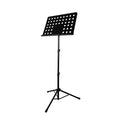 Adjustable Folding Music Stand - Portable Metal Notation Holder Lightweight Design for Home/Studio/Stage (Factory Sale)