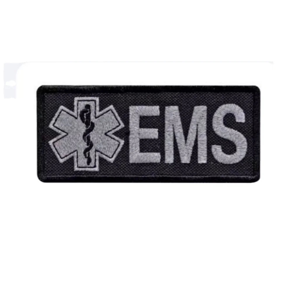 Medic EMS EMT MED Paramedic Tactical Patch Infrared IR First Aid Emergency Rescue Star Life Patch