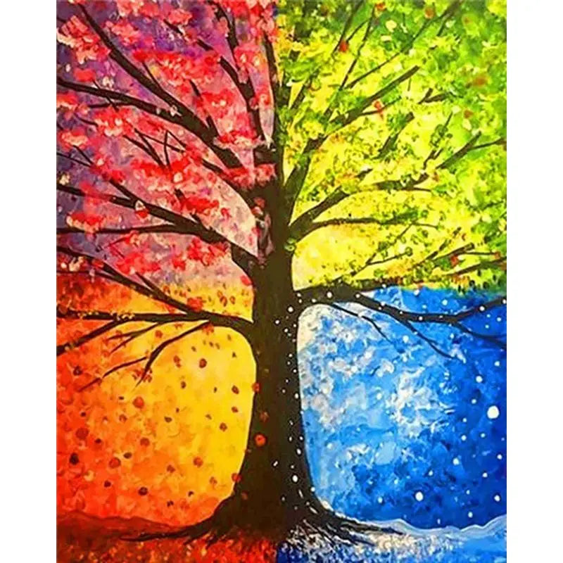 Chenistory 994082 Hot Selling Factory Custom Any Photos Paint by Numbers for Adult and Kids Colorful Scenery Oil Painting