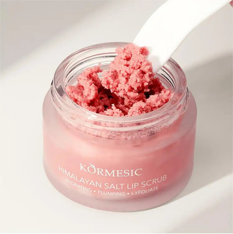 KORMESIC Private Label Skin Care Korean Style Wholesale Moisturizing Gel Sheet pink Crystal Collagen Sleeping Lip Scrub