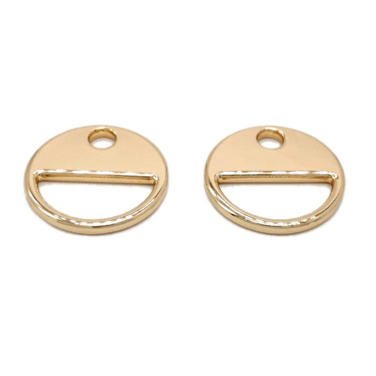 2026 Factory Price Metal Round Bag Strap Connector Buckle for Bag Zinc Alloy Purse Strap Anchor
