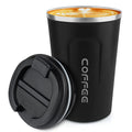 Customised 380ml Eco-Friendly Stainless Steel Double Wall Vacuum Flask Modern Sports Water Bottle Lid for Adults for Coffee Tea