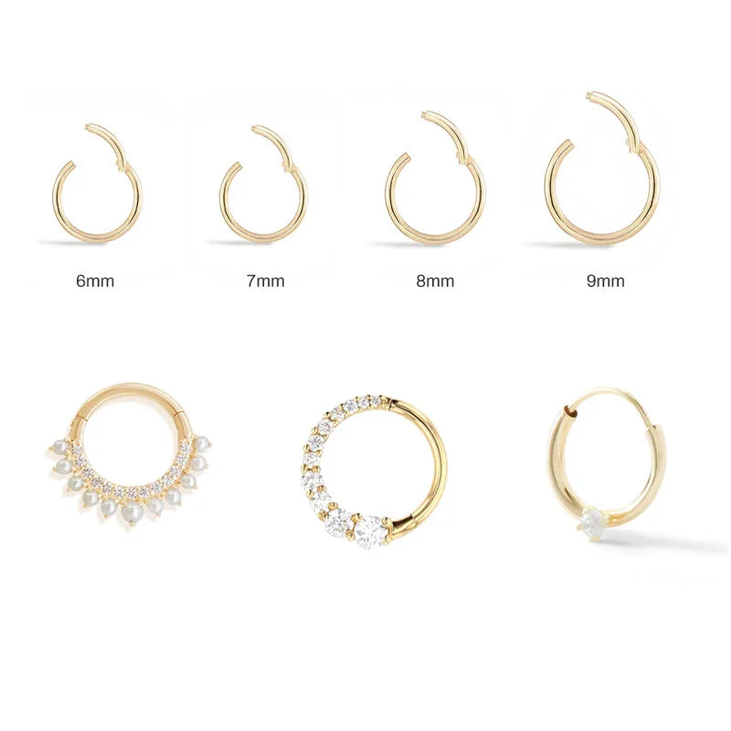 Minimalism 925 Sterling Silver Bone Huggie Earrings Micro Insert Zircon Pearl Huggie Earrings for Women