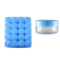 Small Plastic Cosmetic Jars 5 Gram Lip Balm Pot for Eye Cream & Lipstick Recyclable Black/Pink/Blue/Clear Lids in Stock MegaBDM